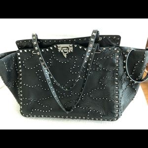 Valentino Garavanni Rockstudded Bag